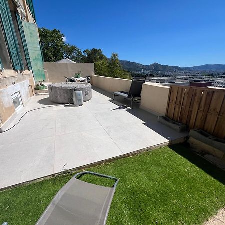 Maisons Detente Jardin, Terrasse Vue Mer Et Spa Marseilles Exterior foto