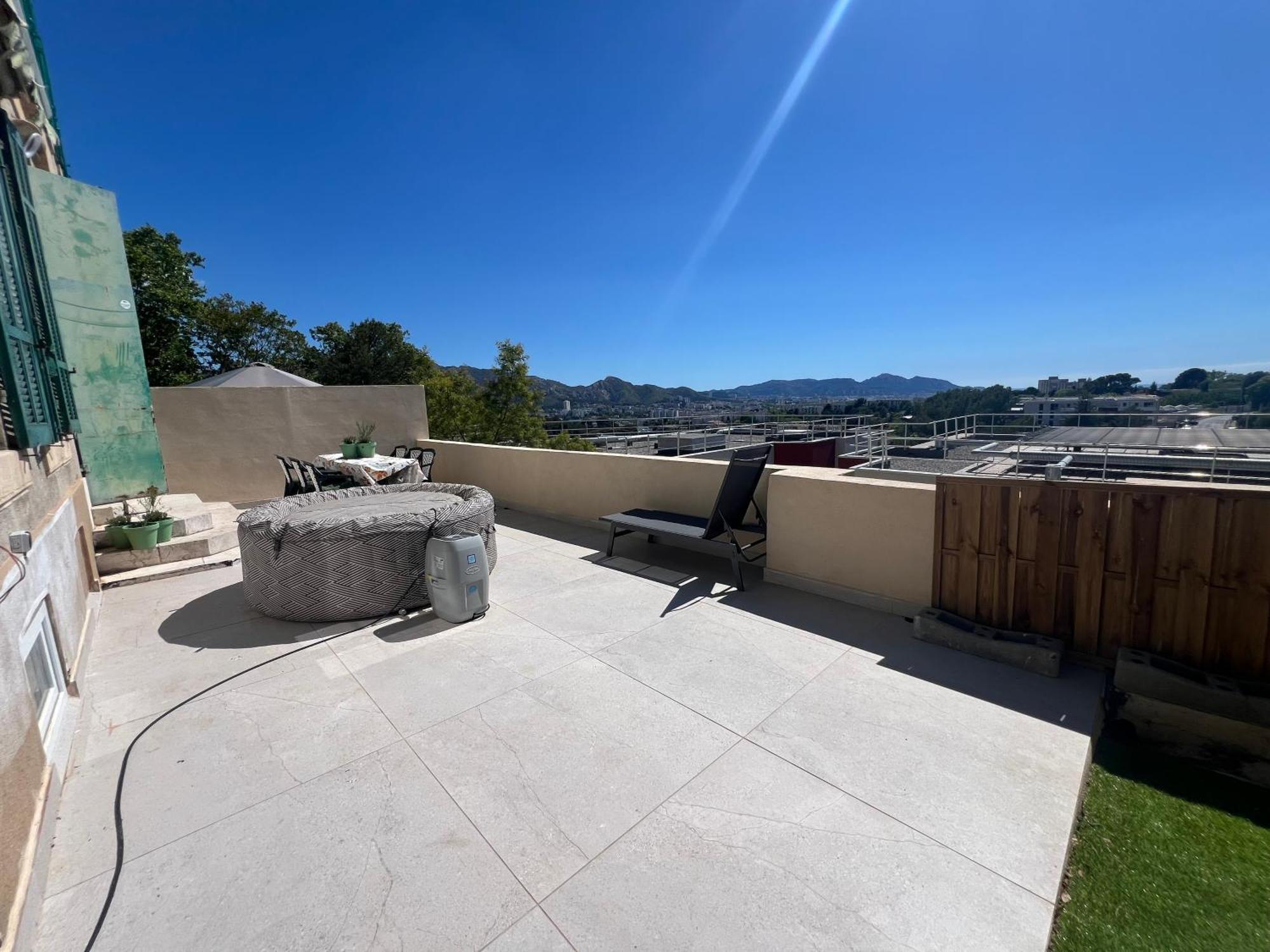 Maisons Detente Jardin, Terrasse Vue Mer Et Spa Marseilles Exterior foto