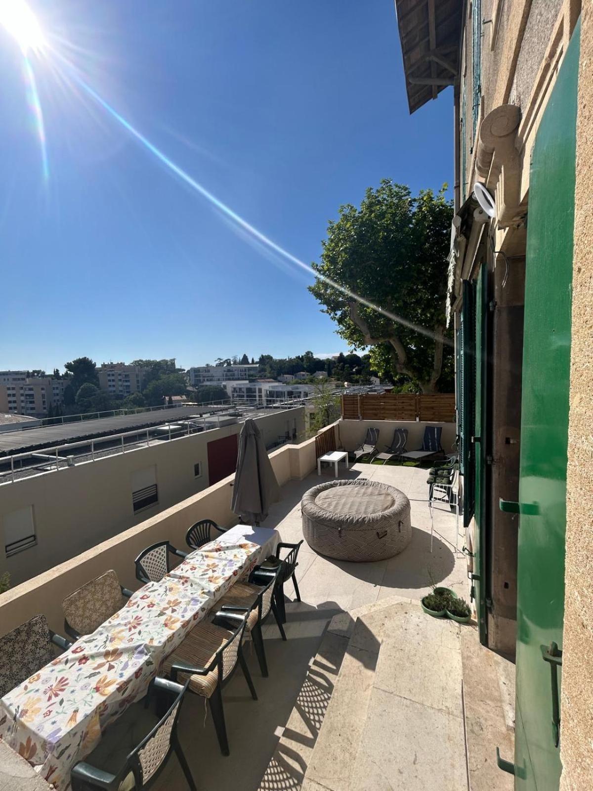 Maisons Detente Jardin, Terrasse Vue Mer Et Spa Marseilles Exterior foto